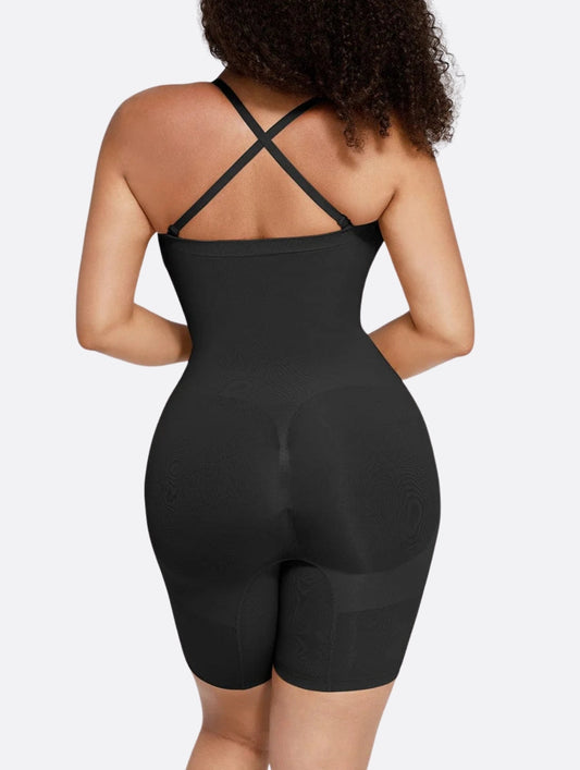 Strapless and Seamless Full Bodysuit Shapewear.